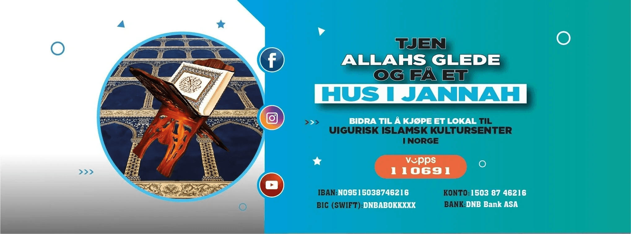 Mosque purchase fundraiser campaign