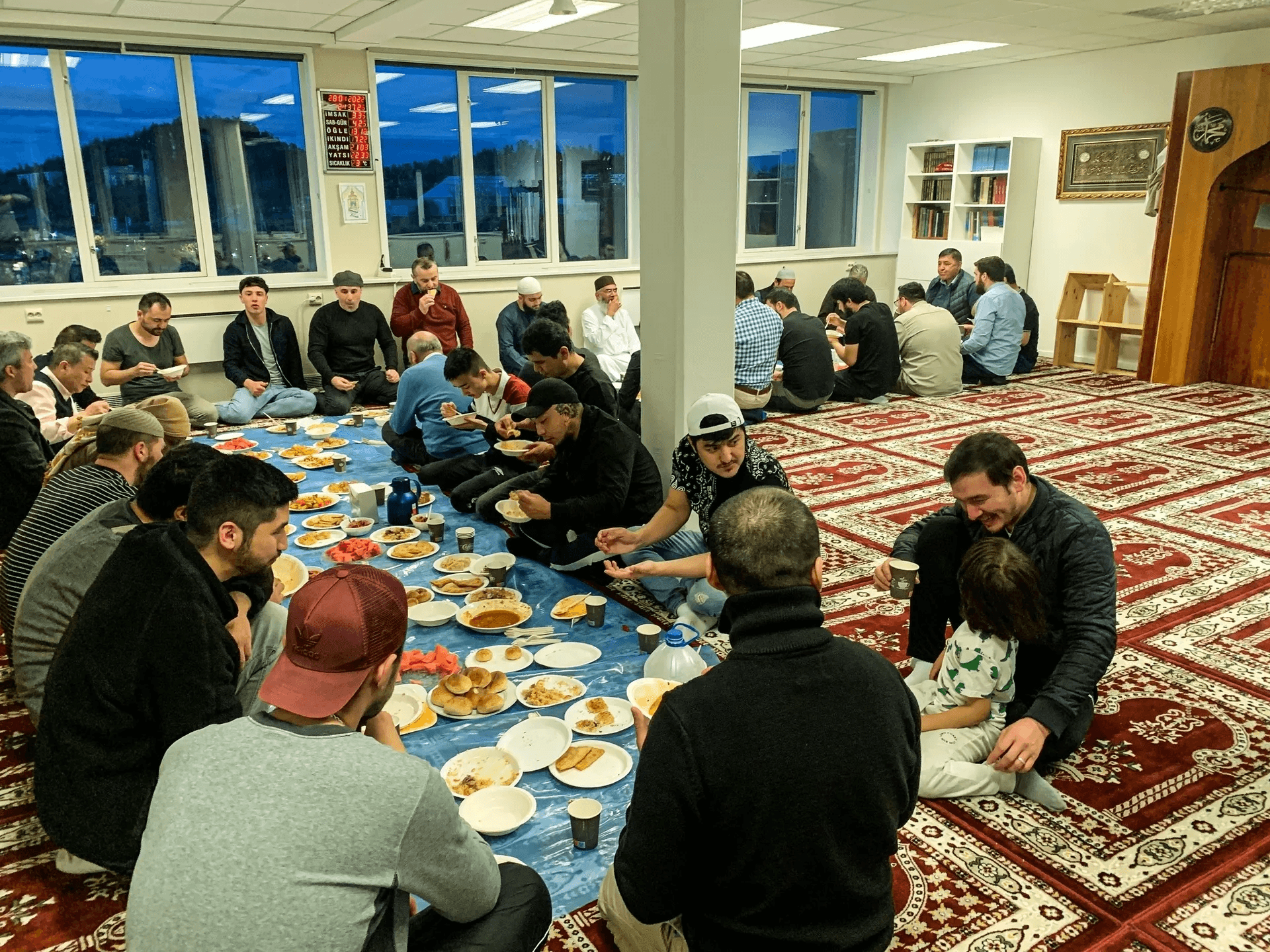 Community iftar gathering